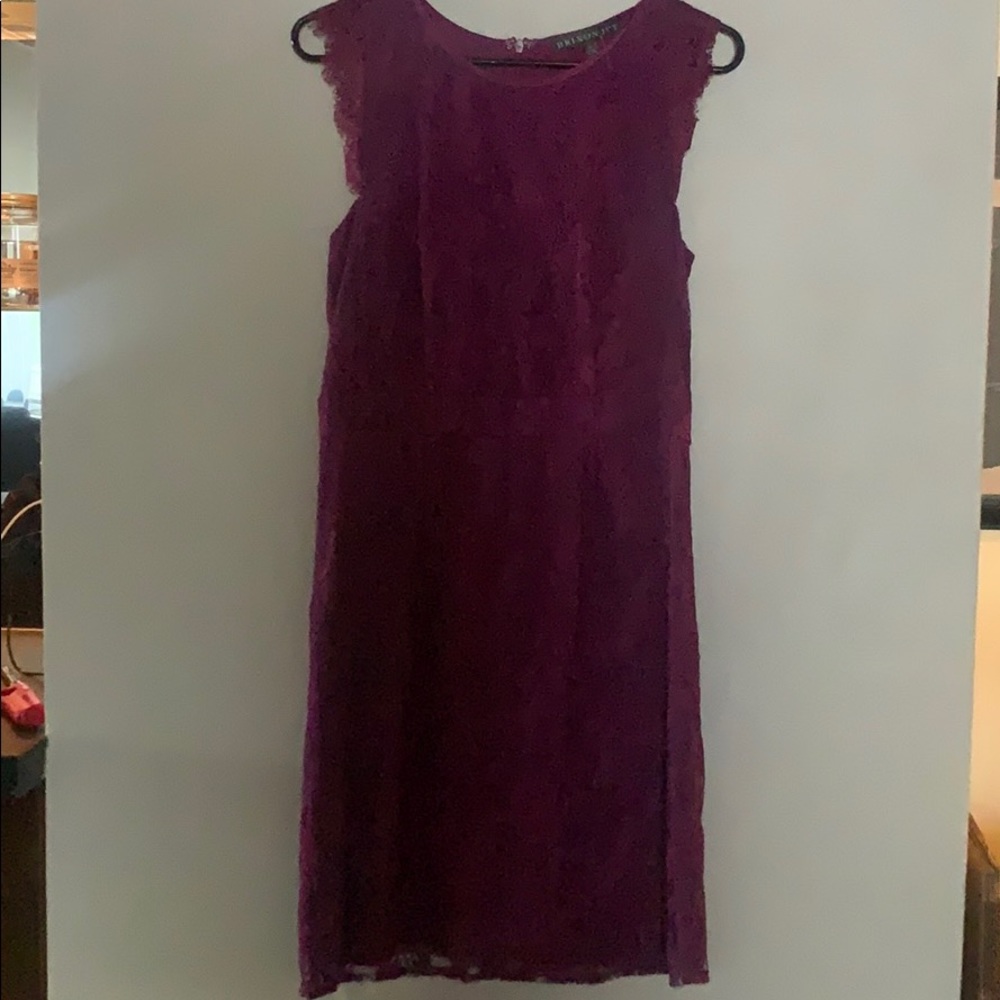 Purple Lace Dress